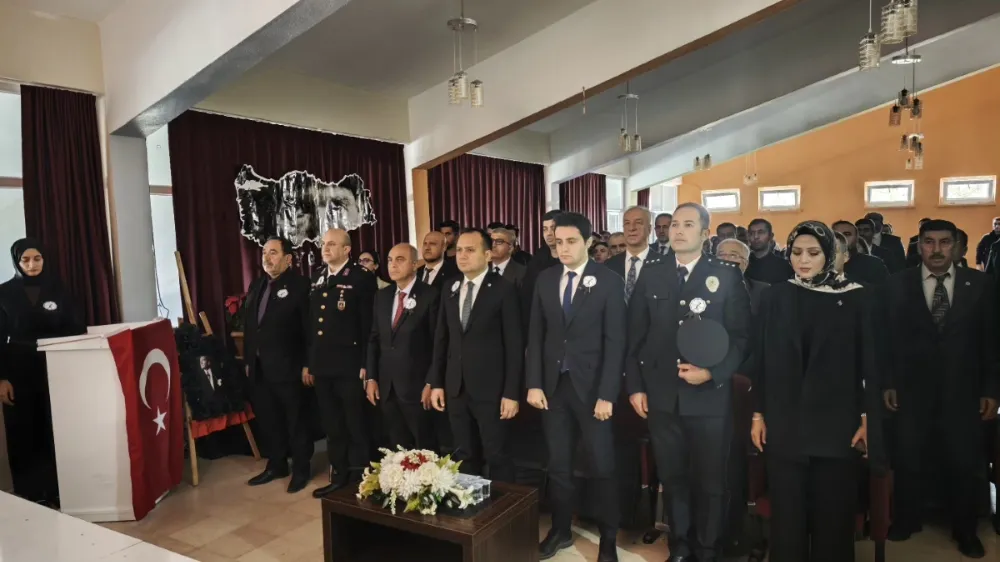 ATATÜRK  VEFATININ 87. YILDÖNÜMÜNDE ÖMERLİ İLÇESİNDE ANILDI