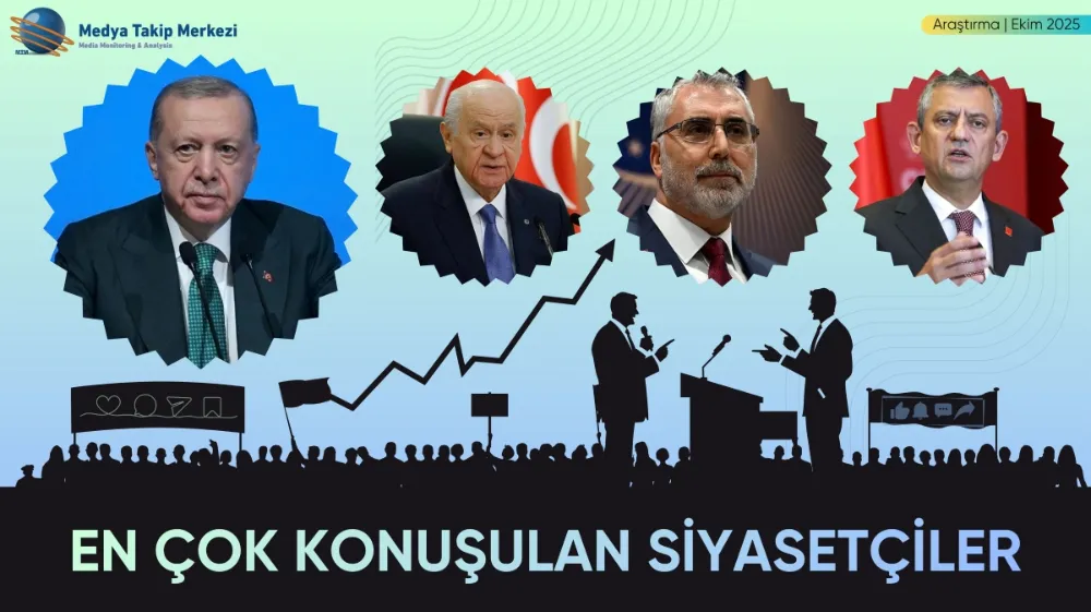 Ekim 2025’te En Çok Konuşulan Siyasetçiler