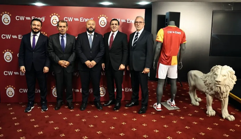 CW Enerji, Galatasaray Futbol A Takımının forma sırt sponsoru oldu
