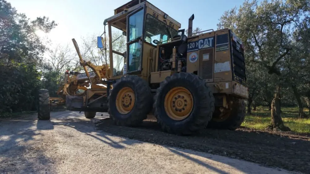 Gemlik Belediyesi Kırsalda Ulaşım Ağını Güçlendiriyor