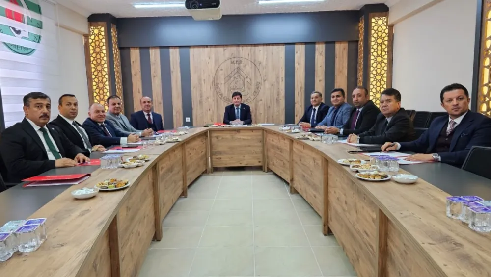 Mardin İlçe Millî Eğitim Müdürleri Kurulu Toplantısı Savur