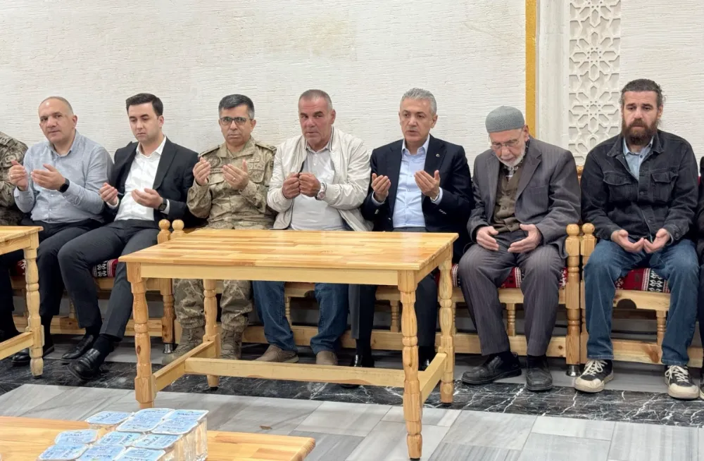 MARDİN VALİSİ TUNCAY AKKOYUN  ŞEHİT BABASI ABDULKADİR BEKTAŞ