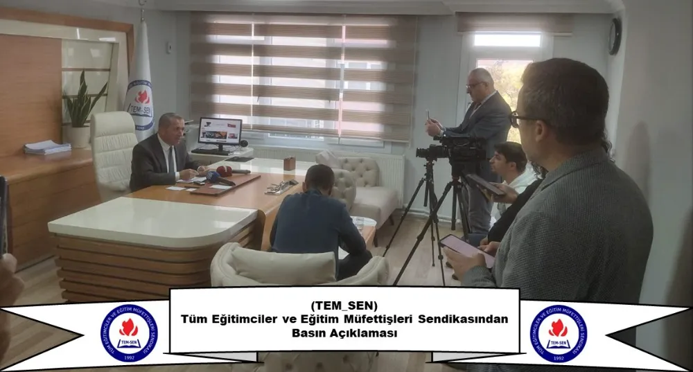 Tüm Eğitimciler ve Eğitim Müfettişleri Sendikasından Basın Açıklaması