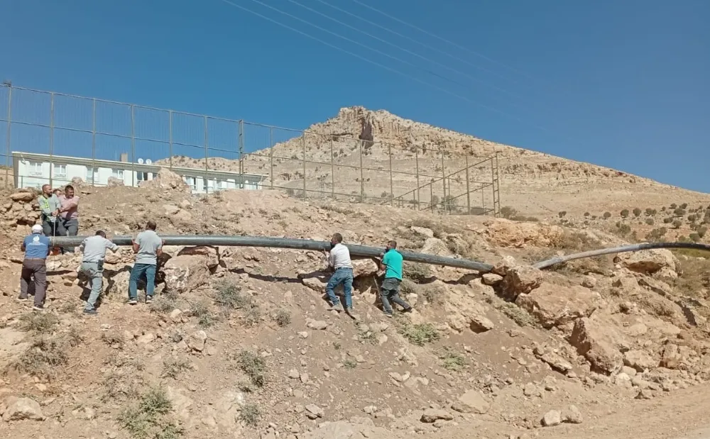 MARSU, Dargeçit’te İçme Suyu Hattını Rahatlatacak Çalışmayı Tamamladı