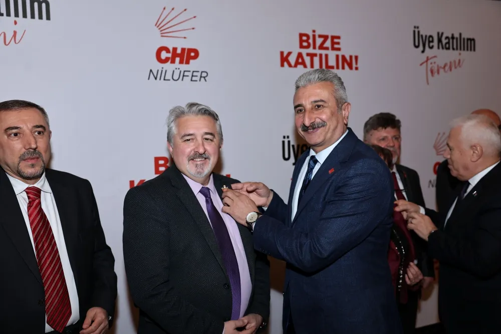 CHP Nilüfer’de 450 Yeni Üye Parti Saflarında...