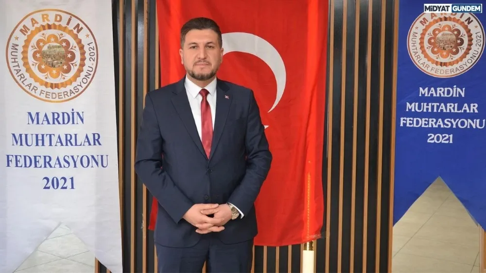 MARDİN MUHTARLAR KONFEDERASYONU BAŞKANI NAS GÜVEN TAZELEDİ!