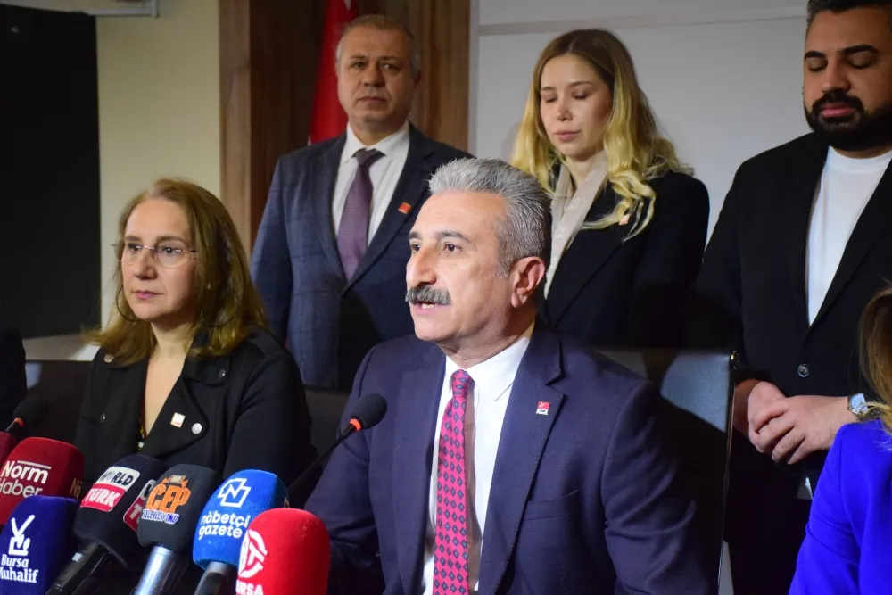 CHP BURSA İl BAŞKANI YEŞİLTAŞ: “EĞİTİMDE SORUN ÇOK, ÇÖZÜM ÜRETEN YOK”