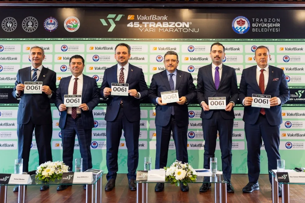 VakıfBank 45. Uluslararası Trabzon Yarı Maratonu   Basın Lansmanı Yapıldı