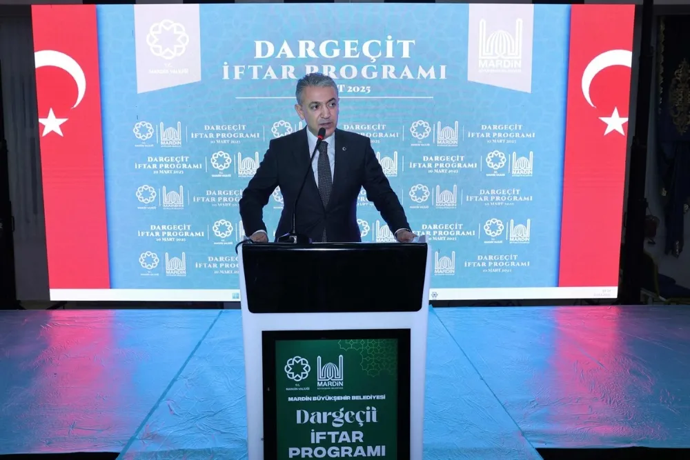  Dargeçit İlçesinde  İftar Programı Düzenlendi  