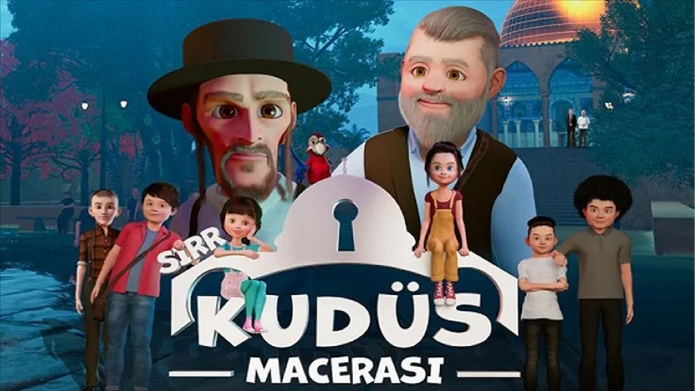 Kudüs’ü anlatan animasyon film “Kudüs Macerası” vizyonda