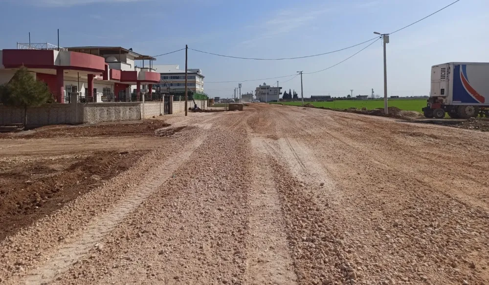 Kızıltepe Sanayi Mahallesi’nde Yol Çalışmaları Aralıksız Devam Ediyor