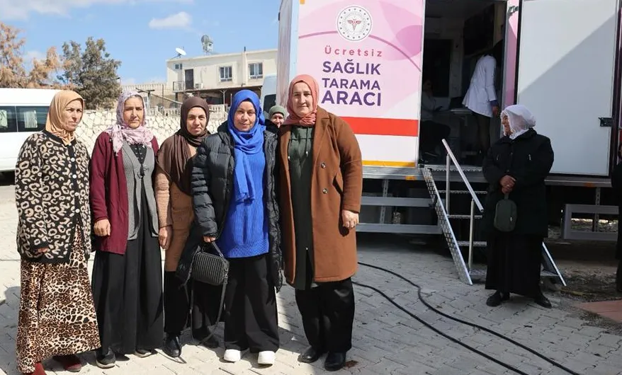 Mardin İl Sağlık Müdürlüğü Mobil Mamografi Aracı İlk Durağı Savur İlçesinde ....