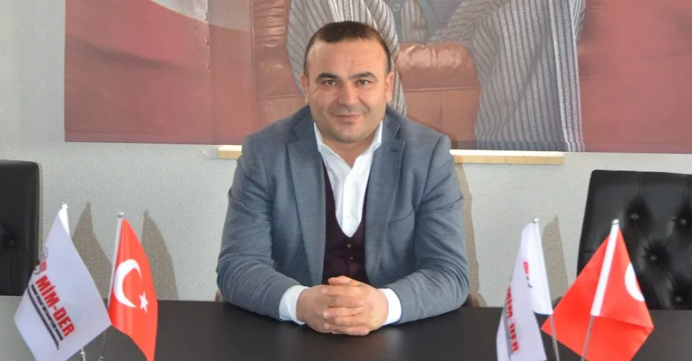 MİMDER BAŞKANI HAMZA CAN:  “TERÖRSÜZ VE DEPREMLERİN YIKAMADIĞI TÜRKİYE İSTİYORUZ”