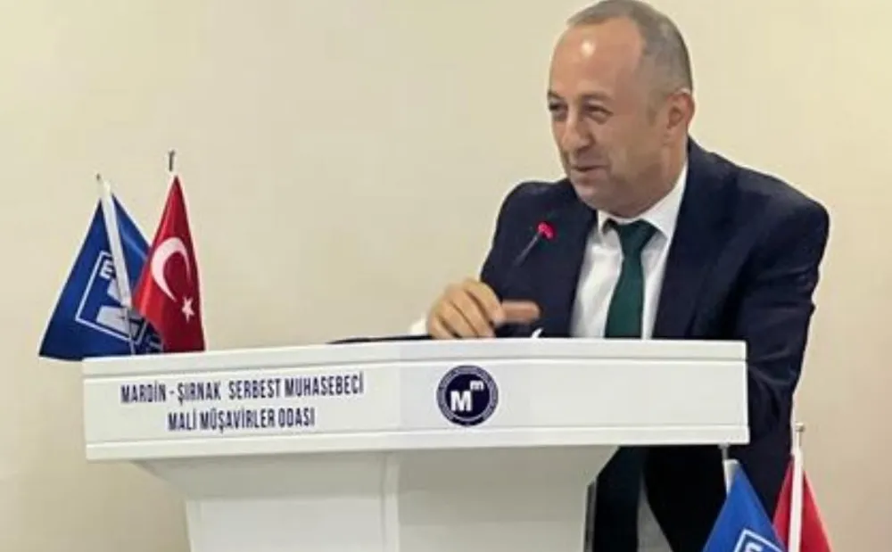 MARDİN-ŞIRNAK SERBEST MUHASEBECİ MALİ MÜŞAVİRLER ODA BAŞKANLIĞINA MEHMET ALİ KURTAY YENİDEN SEÇİLDİ