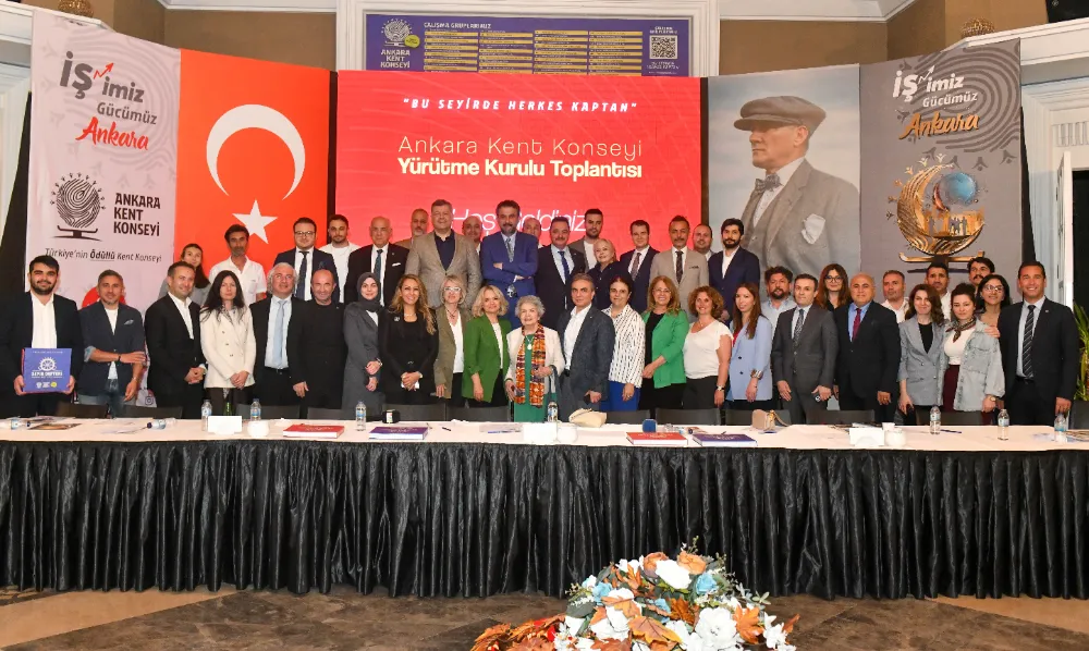 ANKARA KENT KONSEYİ’NİN 5. YÜRÜTME KURULU TOPLANTISI GERÇEKLEŞTİRİLDİ