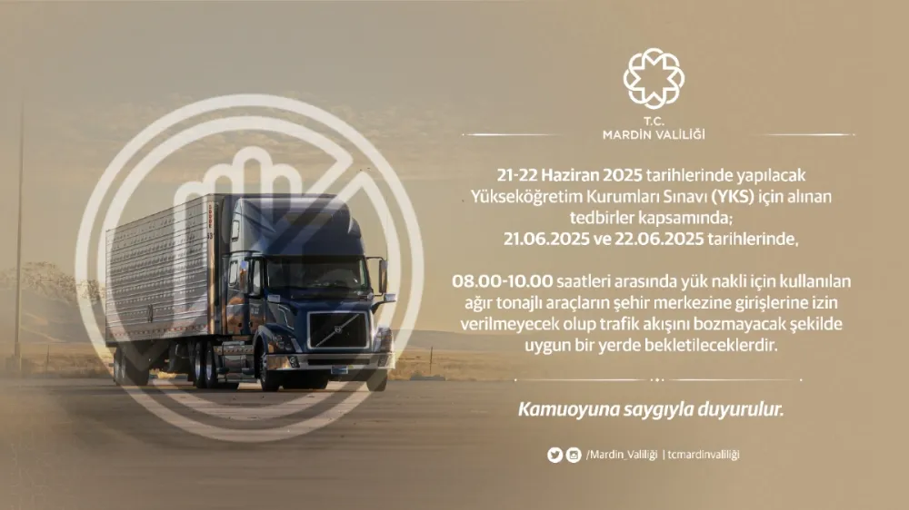 YKS Tedbirleri Kapsamında Mardin