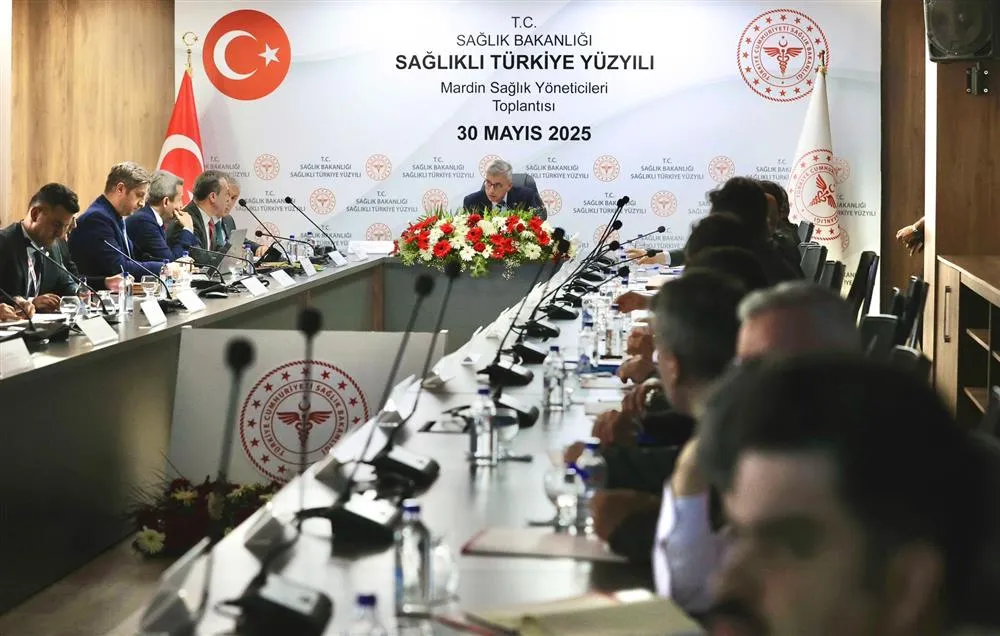 Sağlıklı Türkiye Yüzyılı Mardin Sağlık Yöneticileri Toplantısı Gerçekleştirildi