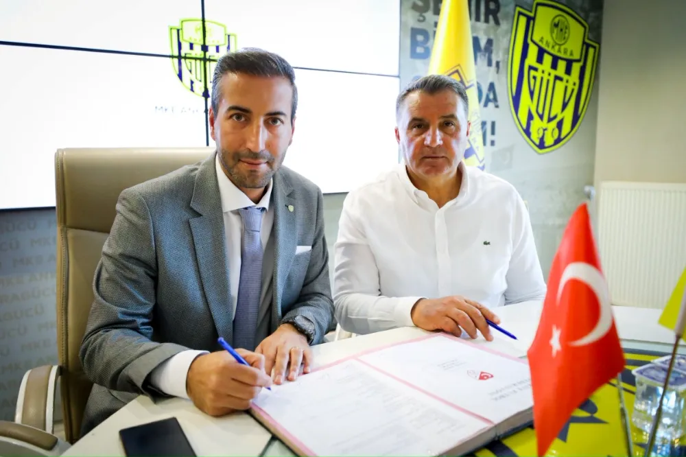 ANKARAGÜCÜ FUTBOL TAKIMI TEKNİK DİREKTÖR MUSTAFA KAPLAN İLE SÖZLEŞME İMZALADI