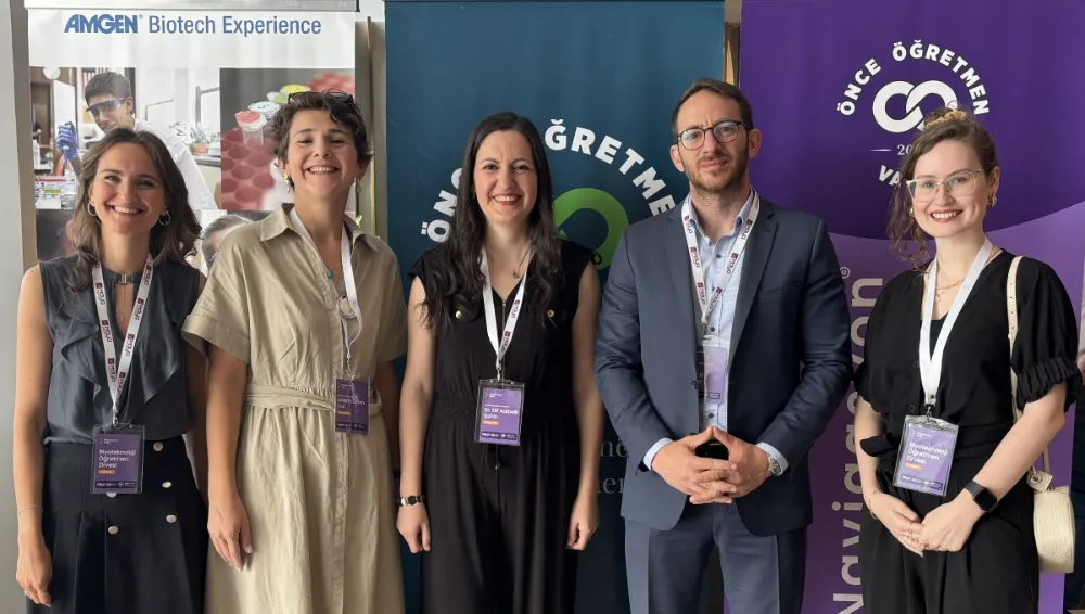 Amgen Biotech Experience öğretmen ve öğrencileri “Biyoteknoloji Öğretmen Zirvesi”nde buluşturdu