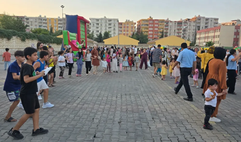 Kızıltepe İlçesinde Çocuk  Festivali Coşkusu Yaşandı