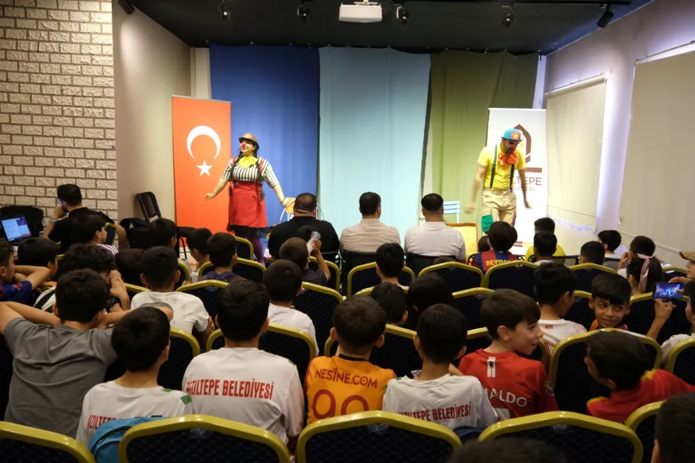 Kızıltepeli Çocuklar  “Kırmızı Burunlar”  Tiyatrosu ile Buluştu