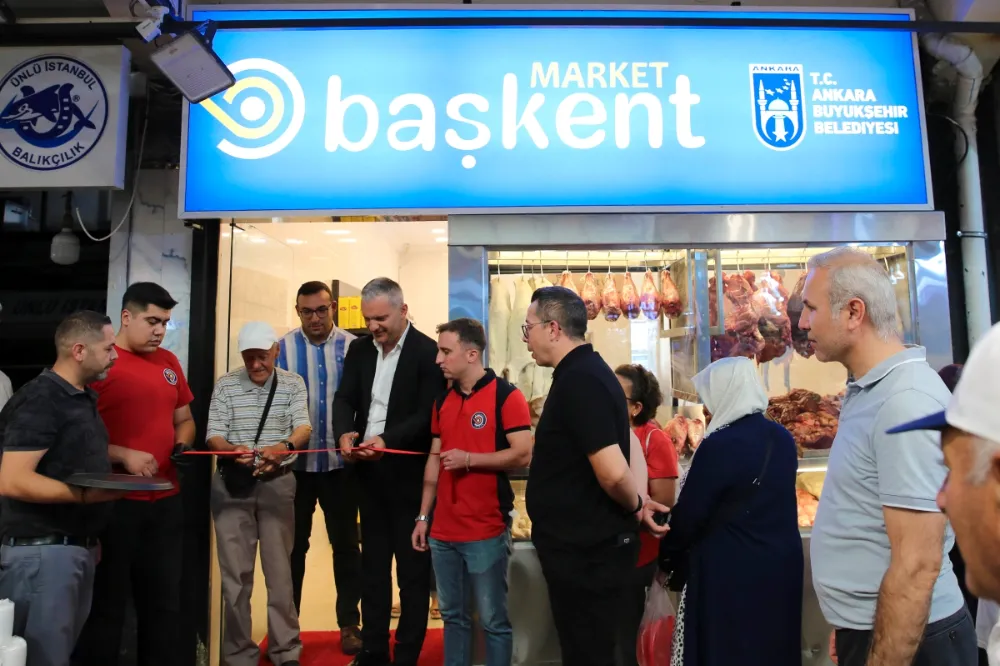 BAŞKENT MARKET’İN 8. ŞUBESİ TARİHİ ULUS HALİ’NDE AÇILDI