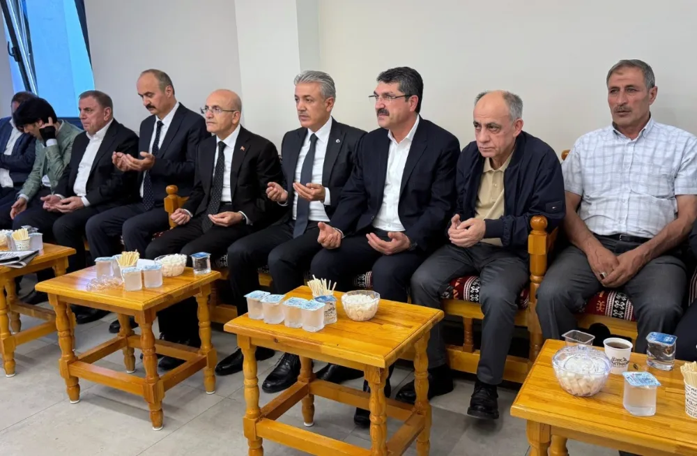 MARDİN VALİSİ TUNCAY AKKOYUN MALİYE BAKANI ŞİMŞEK