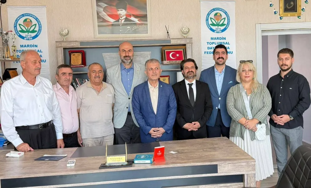 CHP HEYETİNDEN MTDF MERKEZİNE ZİYARET