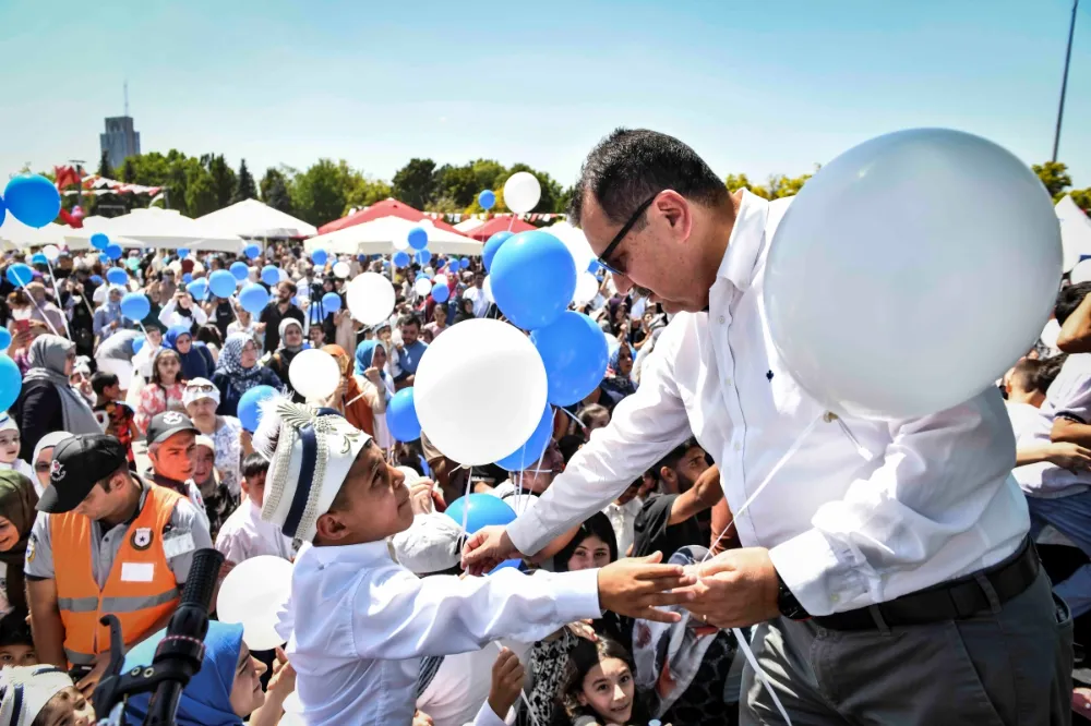 ANKARA BÜYÜKŞEHİR BELEDİYESİ BİN ÇOCUK  SÜNNET ETTİRDİ