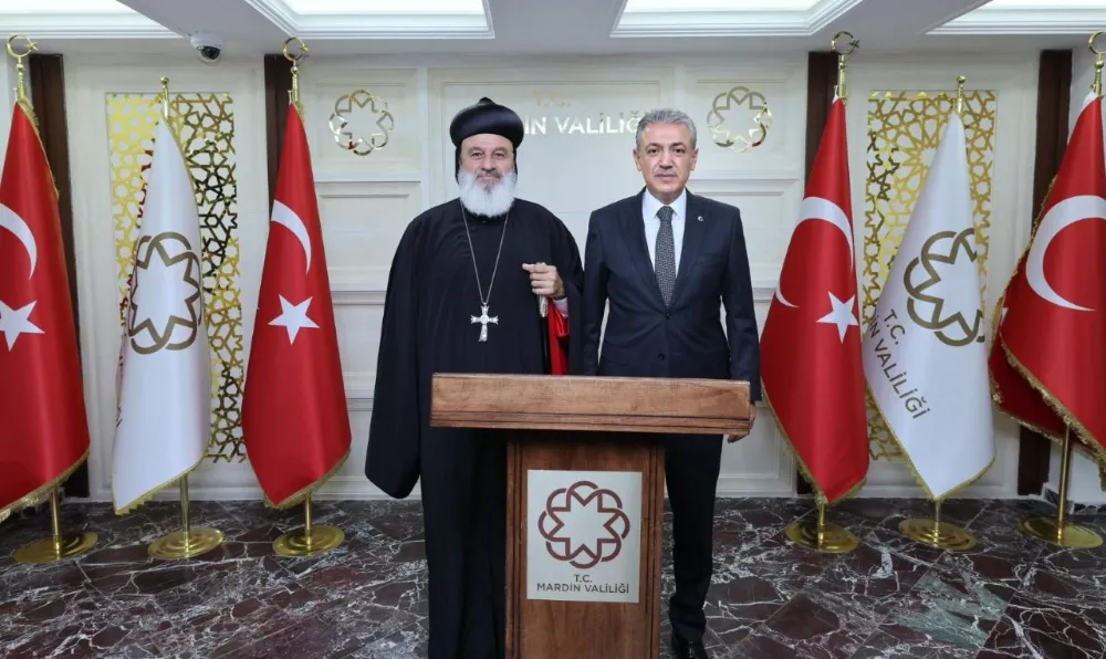 ANTAKYA SÜRYANİLERİNDEN MARDİN VALİSİ TUNCAY AKKOYUN
