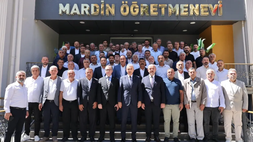 MARDİN VALİSİ TUNCAY AKKOYUN ARTUKLU MAHALLE MUHTARLARI İLE BİR ARAYA GELDİ