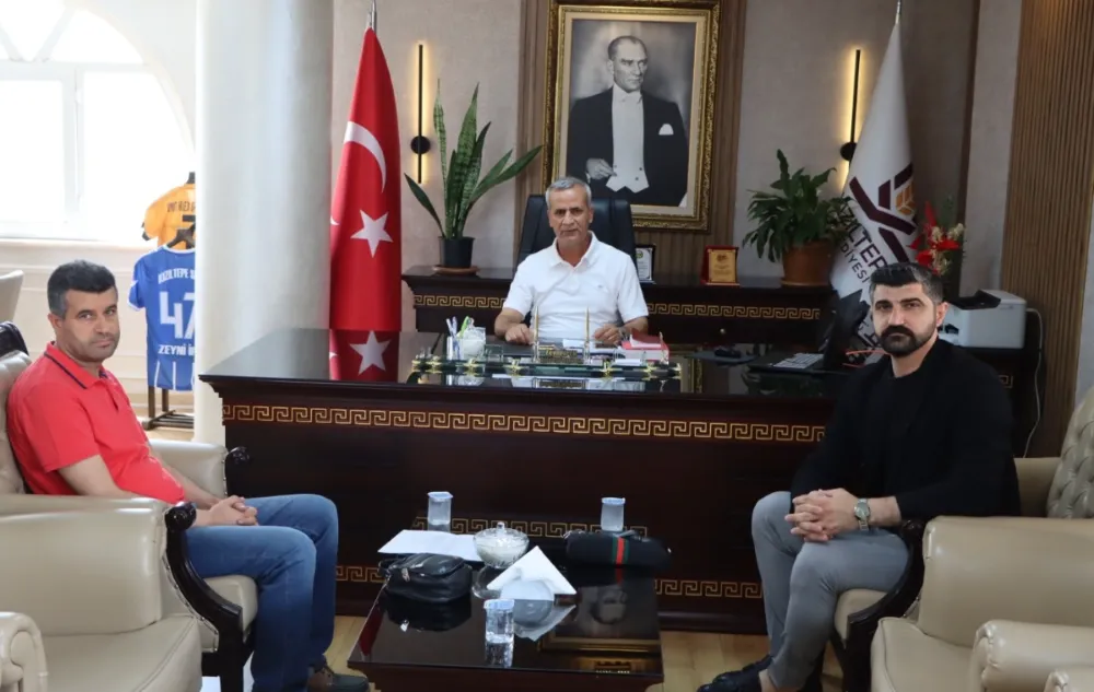 Mardin Baro Başkanı  Duyan’dan Kızıltepe Belediye Başkanı Zeyni İpek’e Ziyaret
