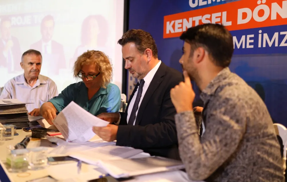 Gemlik Orkent Sitesi Projesinde Sözleşmeler İmzalandı