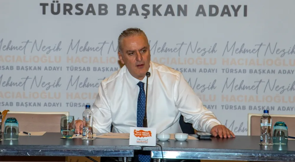 TÜRSAB Başkan Adayı M. Nezih Hacıalioğlu Seçim Manifestosunu Açıkladı