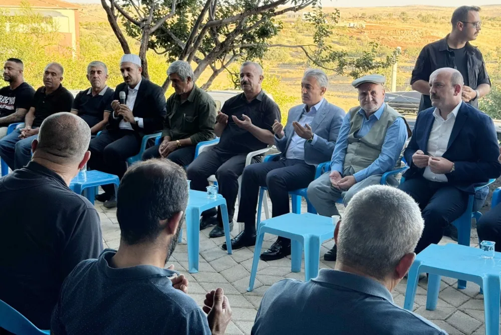 MARDİN VALİSİ TUNCAY AKKOYUN  VEFAT EDEN  HACI ŞEHMUS NAYIR